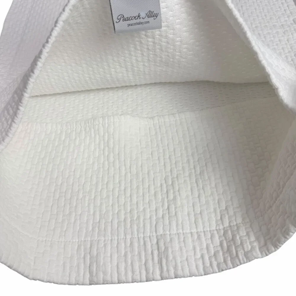 Peacock Alley Standard Matelasse Pillow Shams White SET